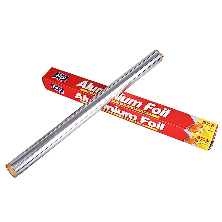 Bungkus aluminium kertas coklat